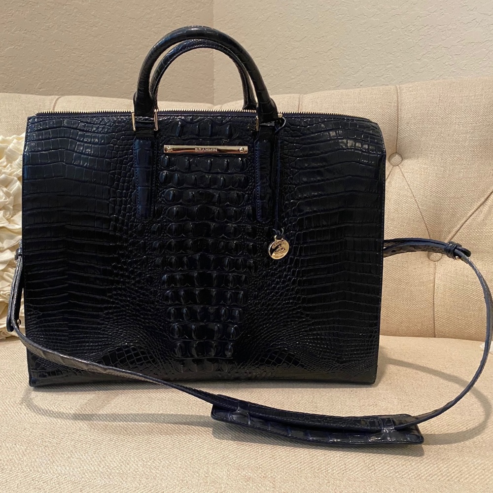 Brahmin Briefcase/Melbourne Business Tote